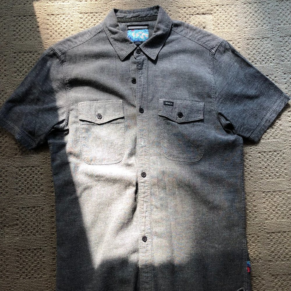 RVCA Short Sleeve Button Down